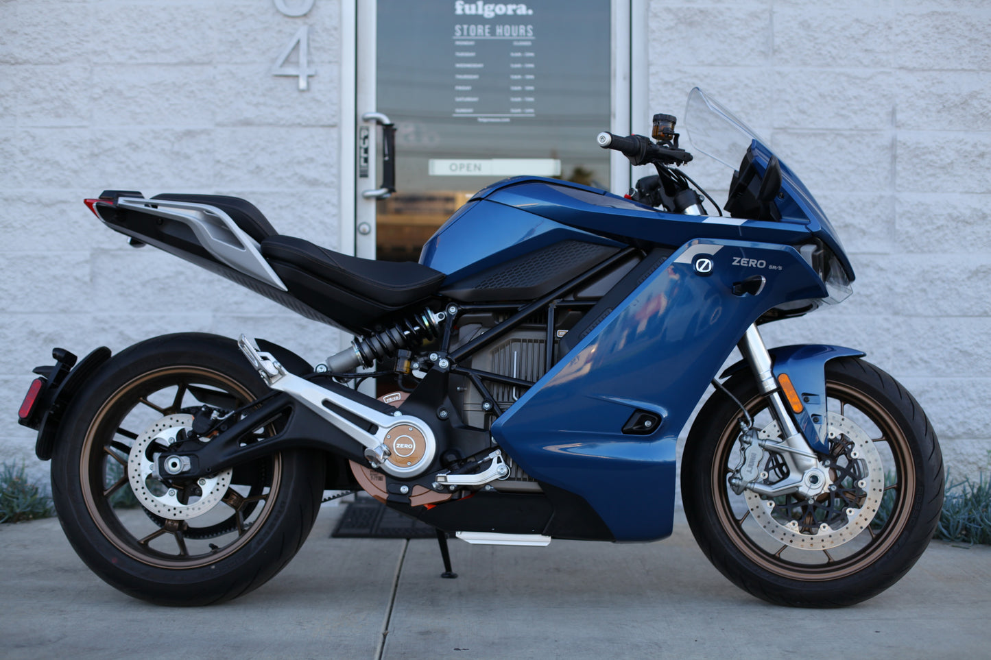 2021 Zero SR/S (ZF 14.4) Cerulean Blue – FULL WARRANTY $12,990