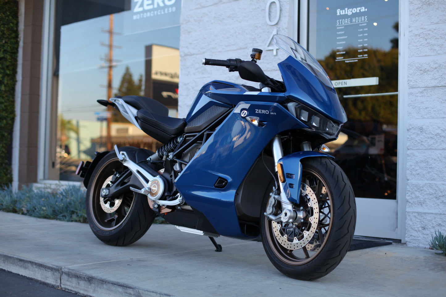 2021 Zero SR/S (ZF 14.4) Cerulean Blue – FULL WARRANTY $12,990