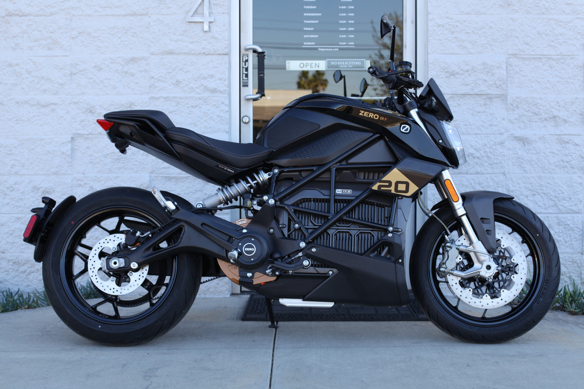 2027 Zero 20th Anniversary SR/F (ZF 17.3) Jet Black/Gold $20,995